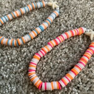 Neon Starfish Friendship Bracelets